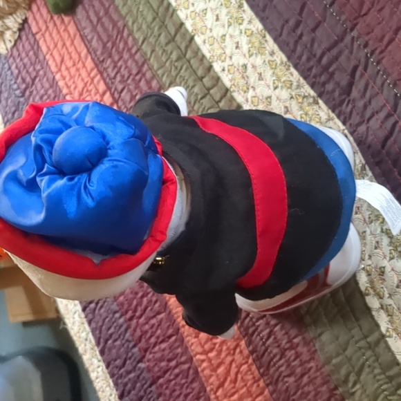 GEMMY* Rappin' Snowman 12" 4  AA batt incl., fully operational, lights up dances - Picture 9 of 13